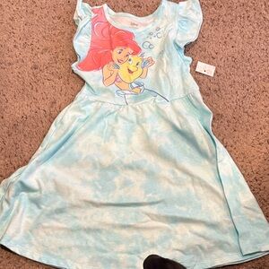 Disney Ariel Blue and White Kids Dress